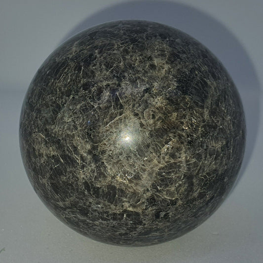 Grey Larvakite Sphere - Without Stand